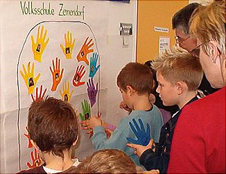 Tr an Tr, das Gemeinschaftsprojekt der Volksschulen Zemendorf, Draburg und Agendorf